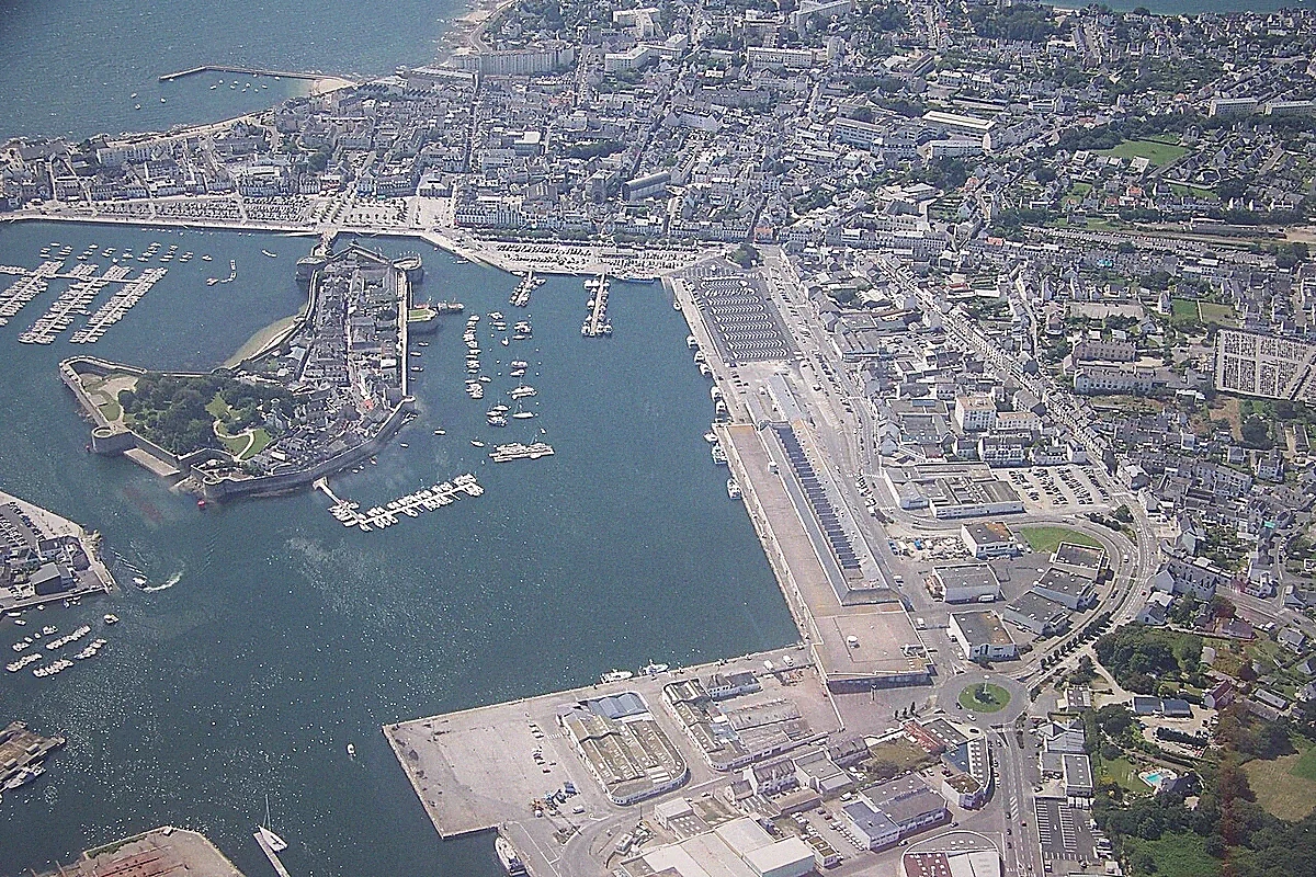 Concarneau — vue de la ville