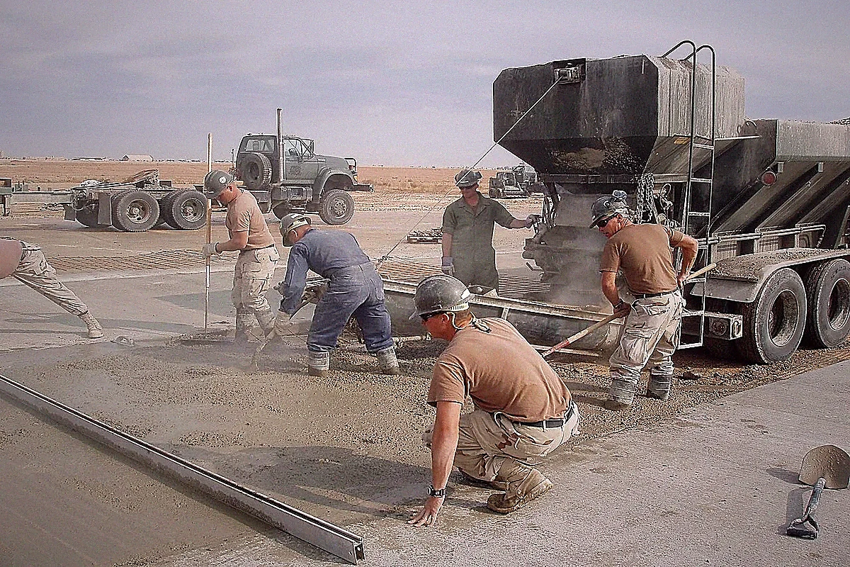 Piscine en dur Gironde — photo installation