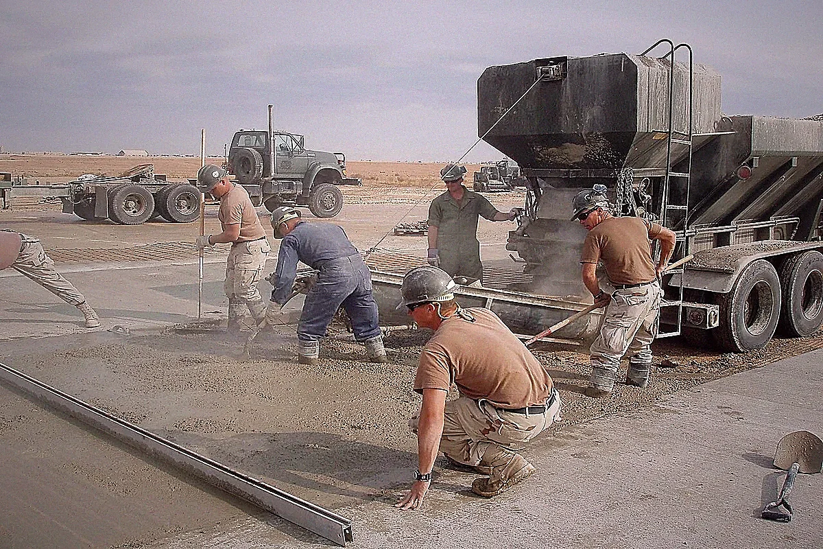 Piscine en dur Les Sables-d'Olonne — photo installation