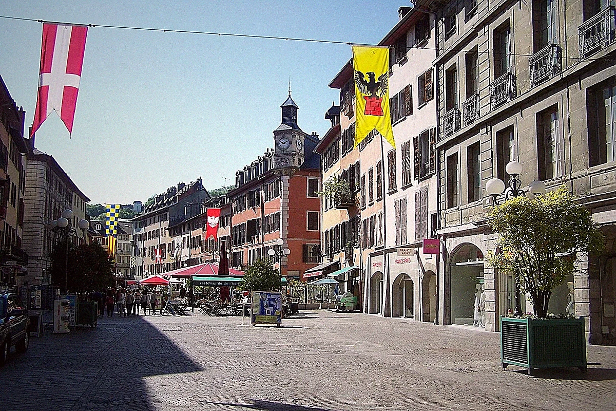 Chambéry — vue de la ville